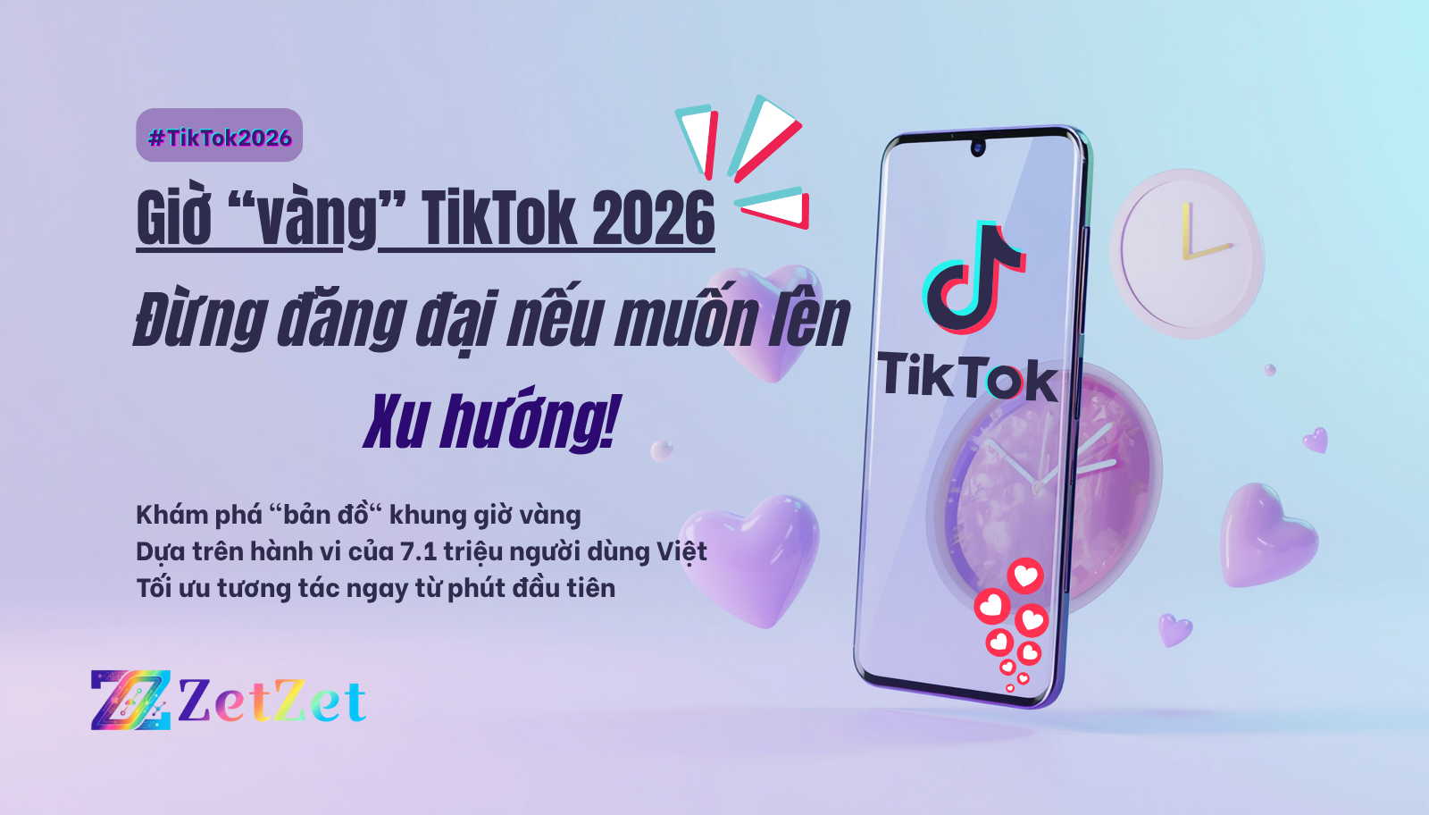Giờ “vàng” đăng TikTok 2026: Đừng đăng đại kẻo “phí” công sức!
