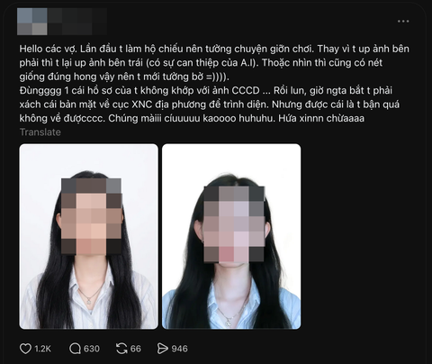Ảnh AI đẹp lung linh nhưng suýt 'treo' hộ chiếu: Chuyện không của riêng ai! bìa